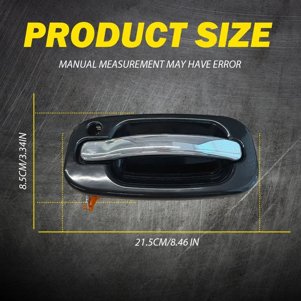 4X Exterior Door Handle for Chevy Silverado GMC Sierra Cadillac (1999–2006)