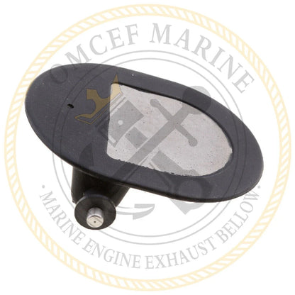 Exhaust Seal with Bushing & Pin for OMC Sterndrive (3", #0985749, #0765166, #0984467)