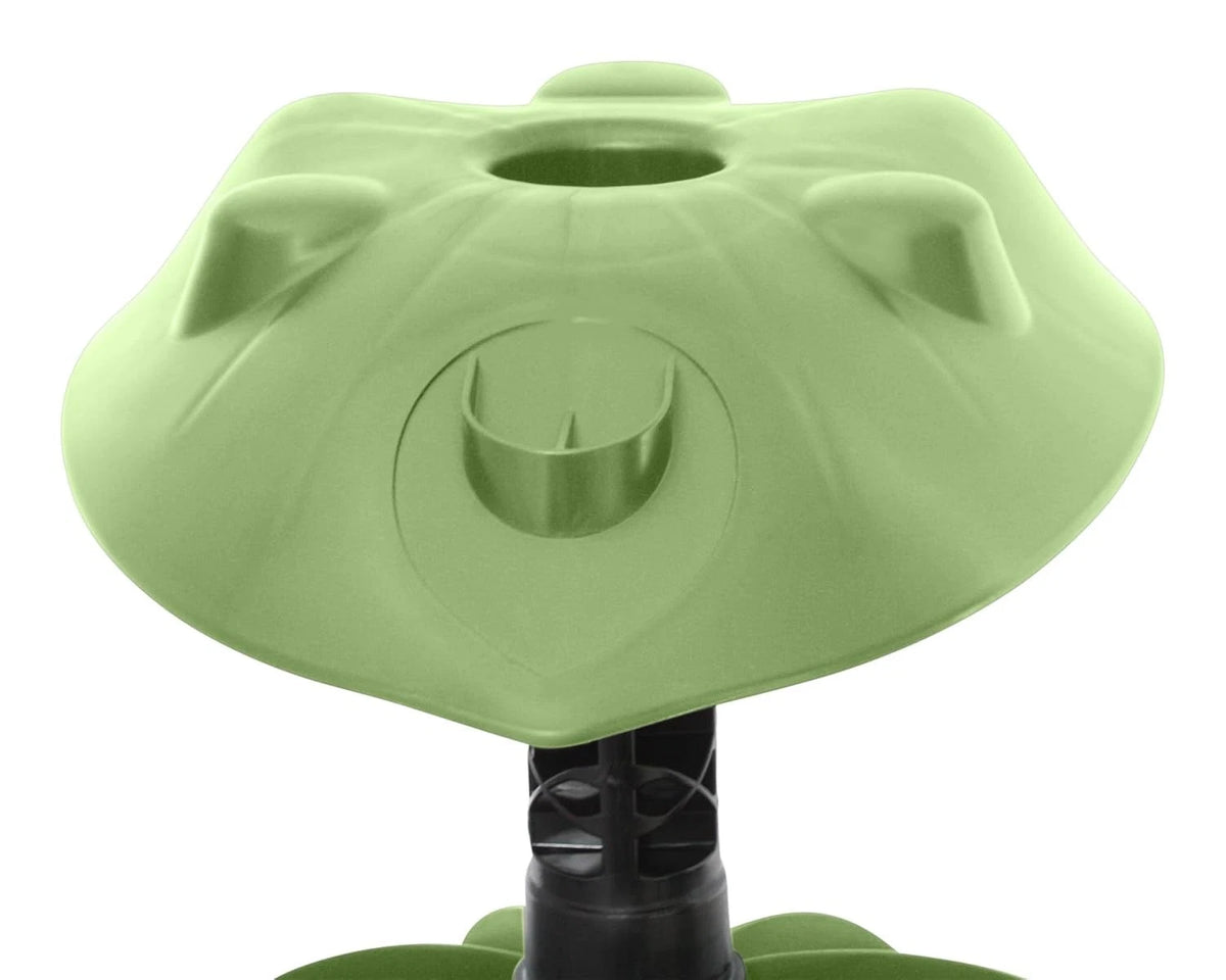 Ergonomic Rocking Garden Stool with Tilting Base for Garden Furniture