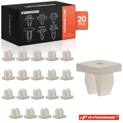 30Pcs Nylon Nut Retainer Clips for Toyota (9018904011, 90189-04011)