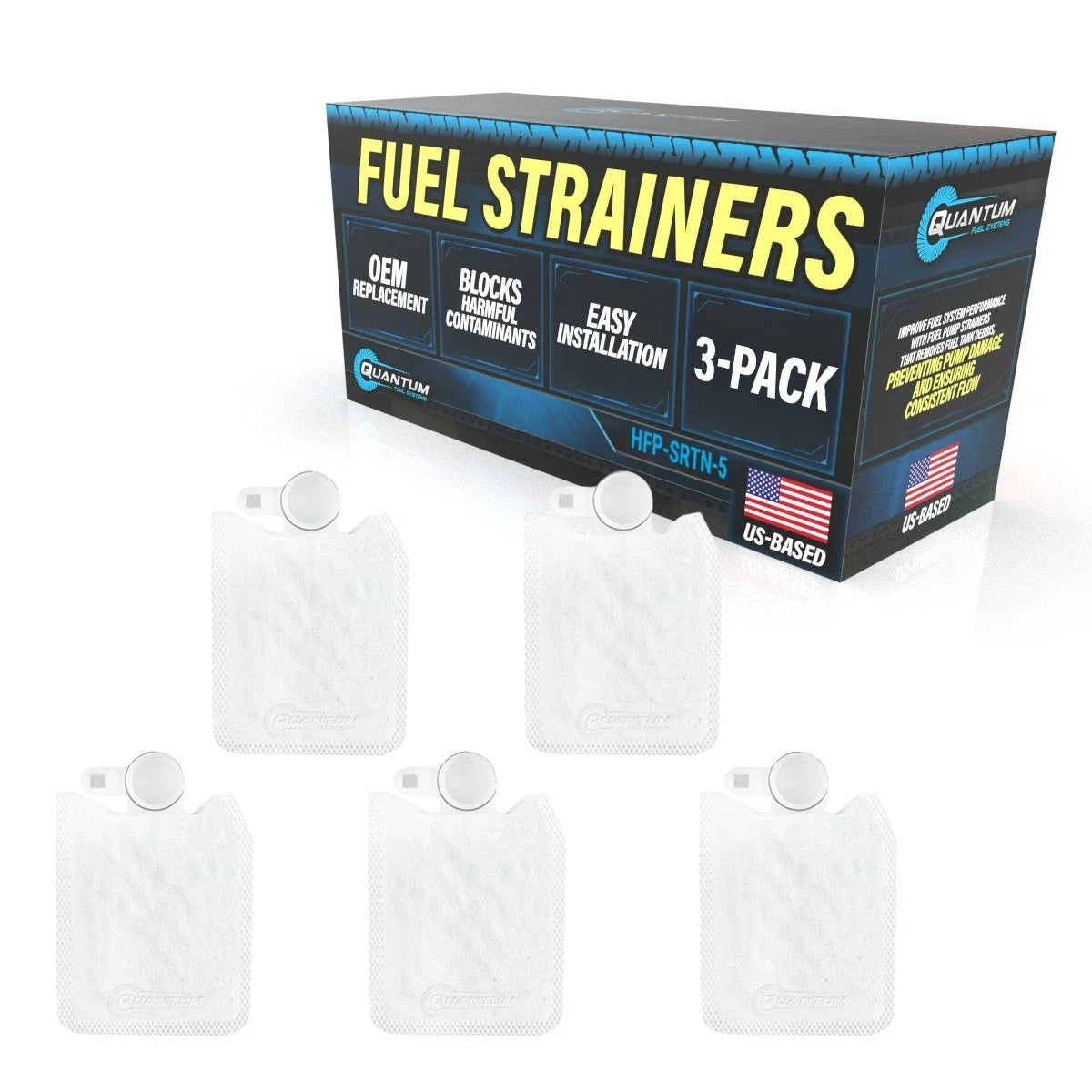 Set of 5 Fuel Pump Filter Strainers for Walbro F10000302 F10000128