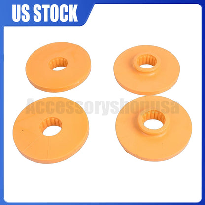 4X Rear Spring Suspension Coil Insulator for Buick Encore Regal Verano LaCrosse (2013–2020) - 13330714