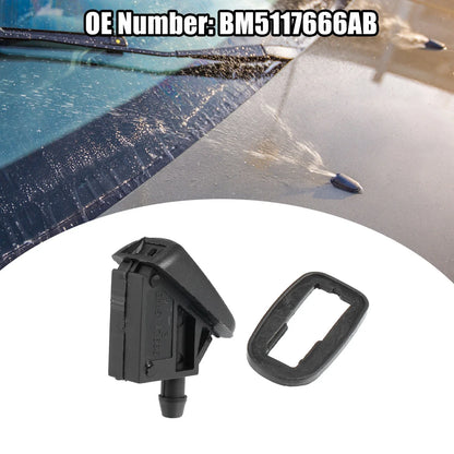 Set of 4 Windshield Washer Nozzles for Ford Focus MK2 (2004–2011) No.BM5117666AB