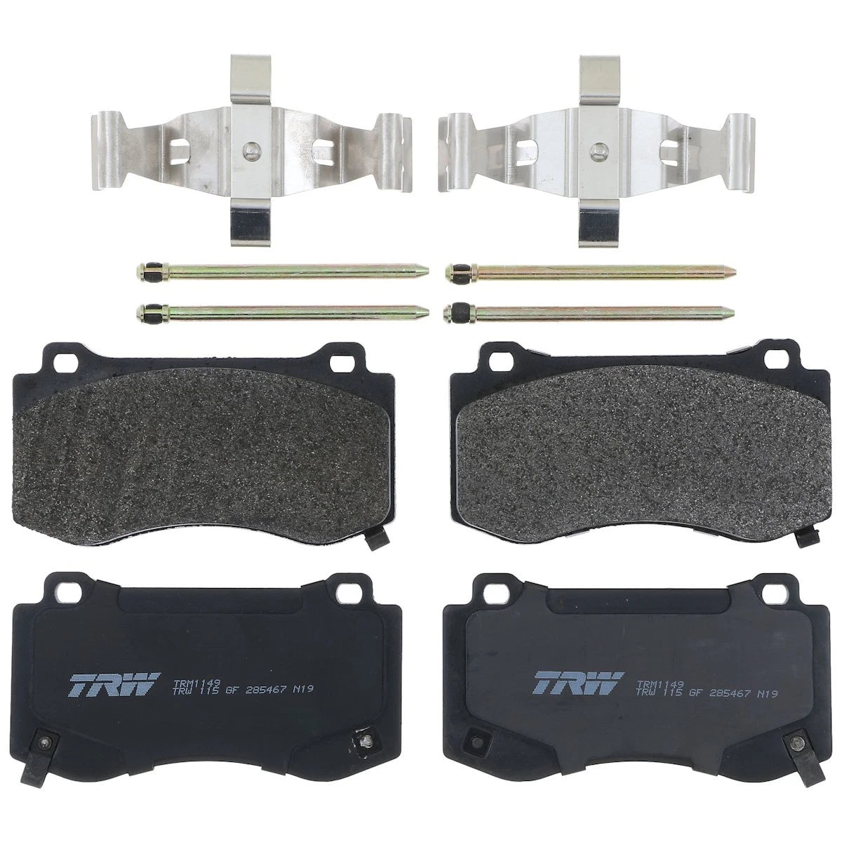 2X Brake Pad Set for Dodge Challenger Charger 300 (2007–2019) TRM1149
