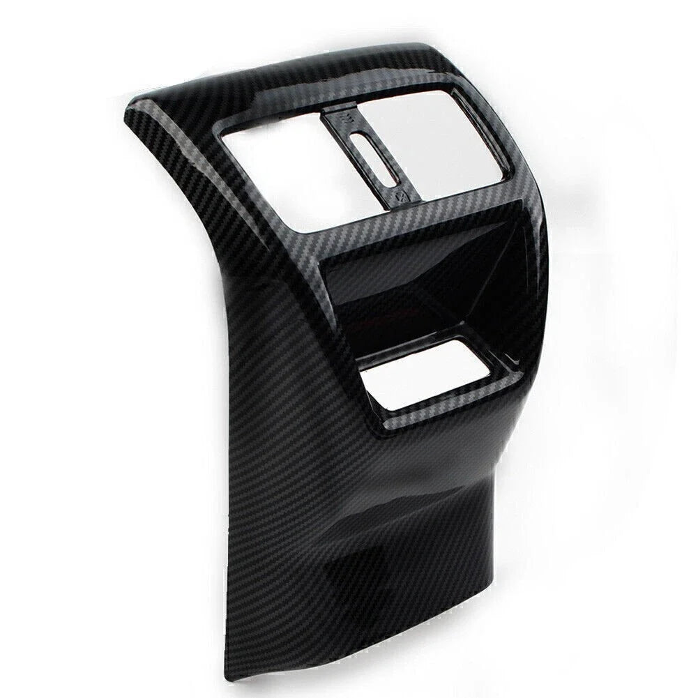 Rear Air Outlet Vent Anti-Kick Panel for Honda Civic (2022–2023) Carbon Fiber