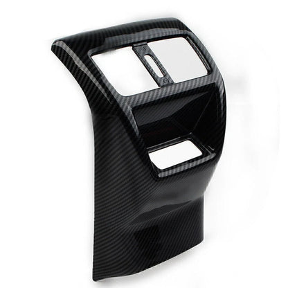 Rear Air Outlet Vent Anti-Kick Panel for Honda Civic (2022–2023) Carbon Fiber