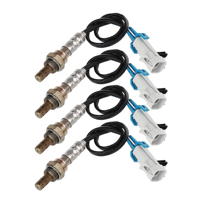 Set of 4 Oxygen Sensors for Cadillac Chevrolet GMC V8 5.3L (2003–2005)