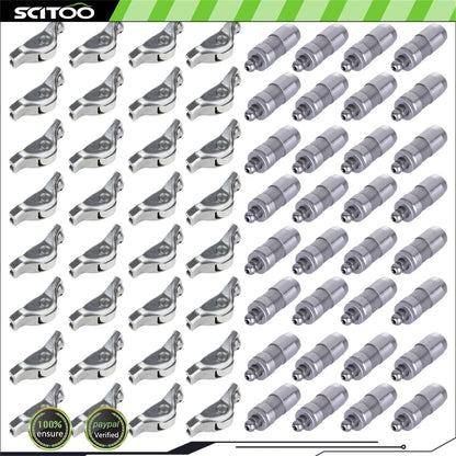 Set of 32 Rocker Arms and Lifters for Ford Explorer 4.6L-6.8L V8 (2004–2010)