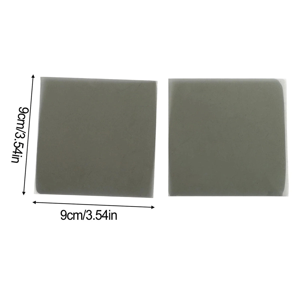 2X Polarizer Film 9x9mm for Electronic Watch Displays and LCD Screen Repair