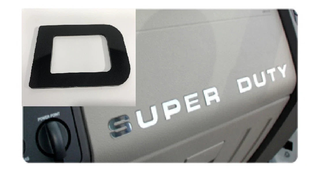 Dash Board Letter Black Inserts Replacement for Ford F250 Super Duty (2008–2016)