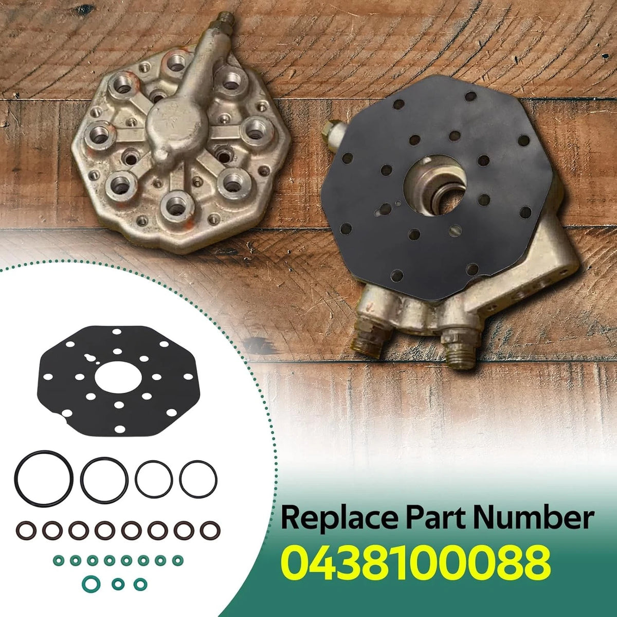 Fuel Distributor Repair Kit for Mercedes 380 SL/SLC W126 R107 (1981–1989)
