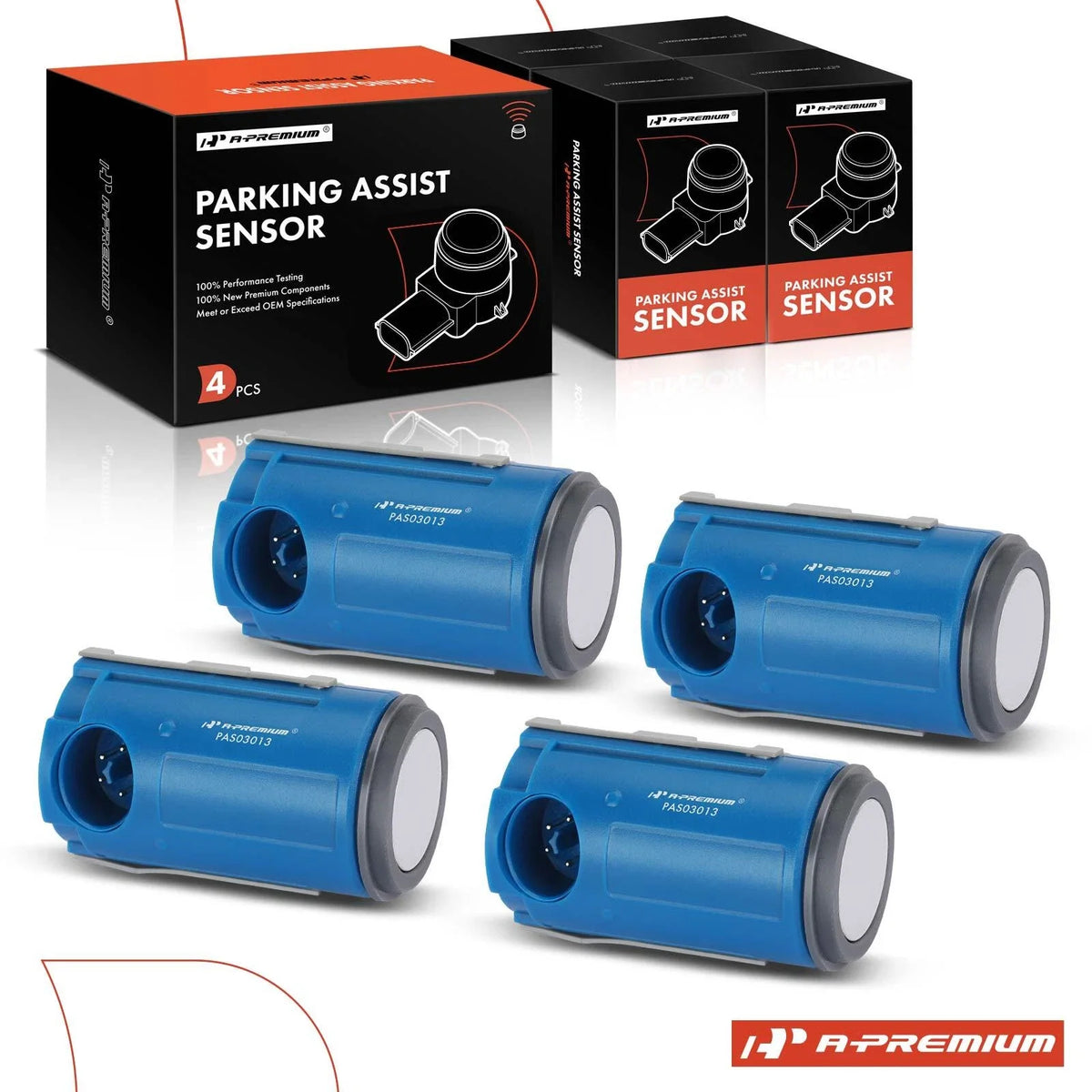 4X Rear Parking Assist Sensor for Mercedes C280 G500 S500 S55 AMG (1994–2006)