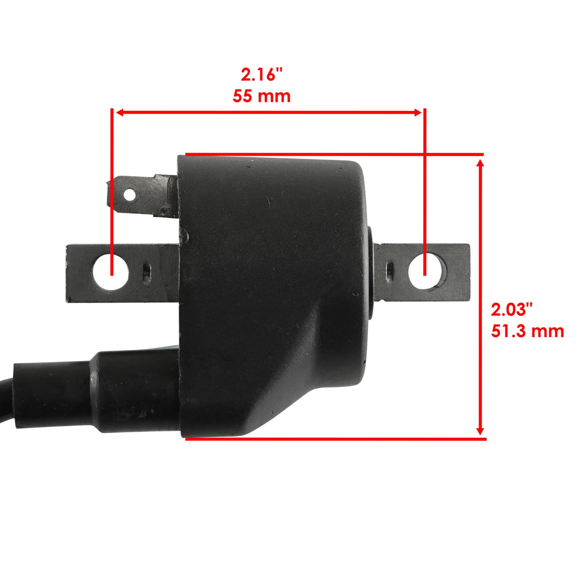 Ignition Coil for Honda TRX650FA TRX650FGA Rincon 650 (2003–2005) KL3437IC135SD