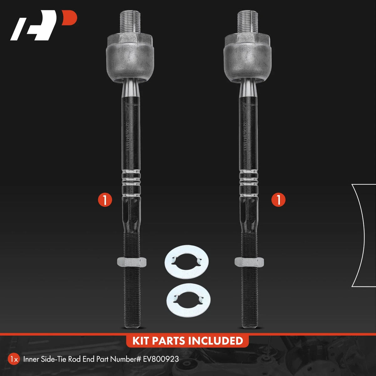 2X Inner Tie Rod End for BMW 528i 535i 550i 740i 750Li M5 (2011–2016)
