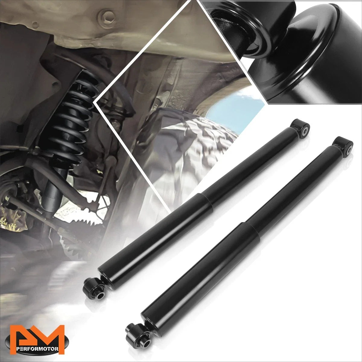 Set of 2 Shock Absorbers for Jeep Commander Grand Cherokee (2005–2010)