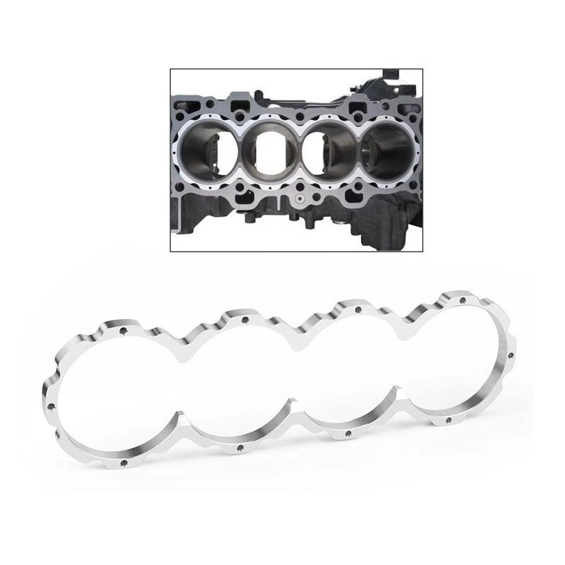 Engine Block Guard for Honda Civic (1990–2001) B-series B16 B18 Aluminum Gasket Plate