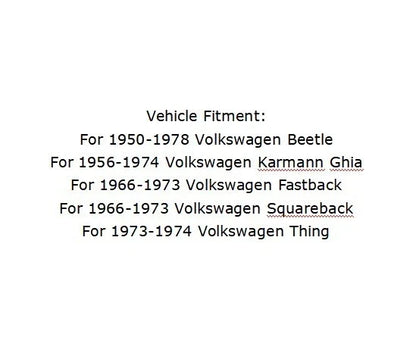 Steering Gear Box for Volkswagen Beetle Fastback Karmann Ghia (1950–1978)