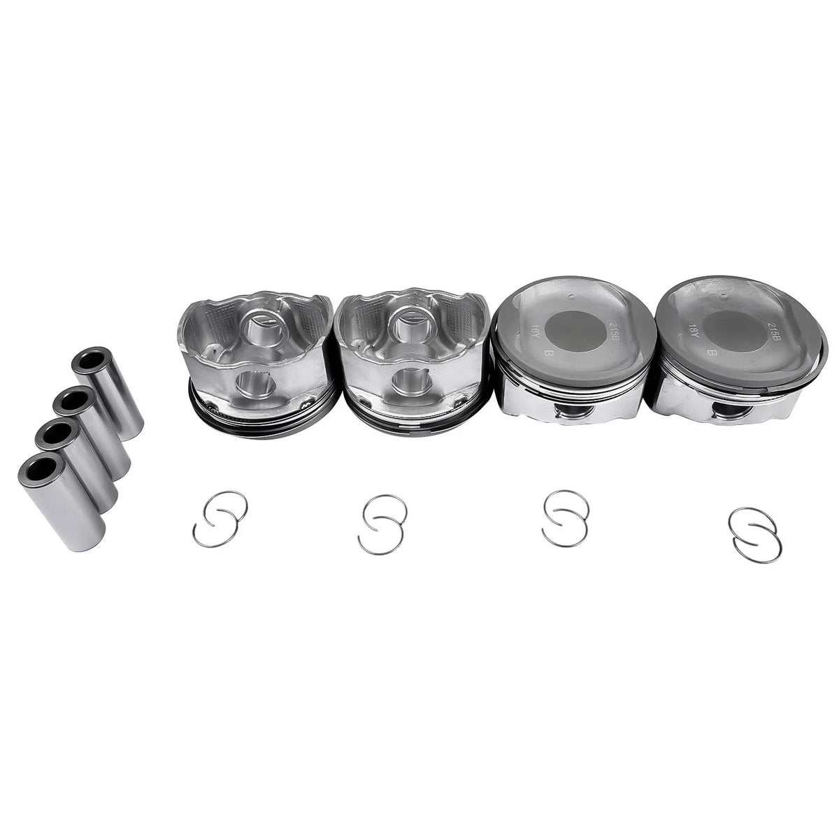 Pistons w/ Rings for Toyota Camry RAV4 Scion tC Lexus 2.4L L4 (2007–2013)