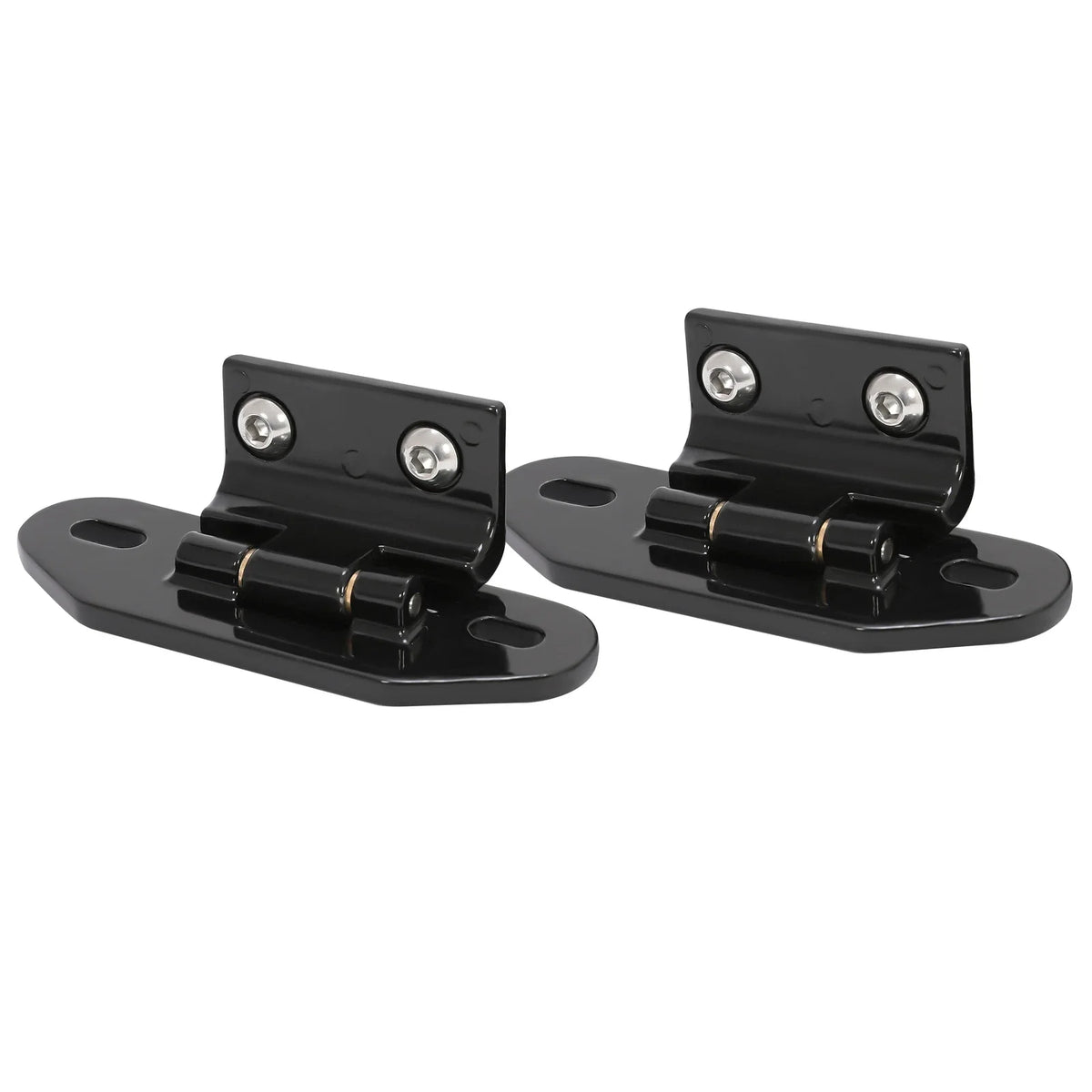 2X Billet Aluminum Rear Hatch Hinges for Chevy Camaro/Pontiac Firebird (1982–1992)