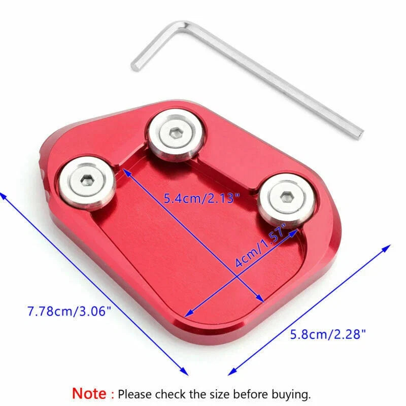 Kickstand Side Stand Extension Pad for Honda CBR250RR (2017–2018) RD T9