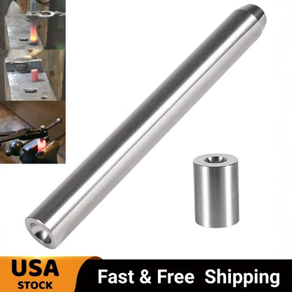Set of 4 Rivet Doming Punch Tools 1/4" Shaft 1/2" Head 5/16" Dome