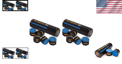 Set of 4 Cue Chalk for Superior Grip & Spin
