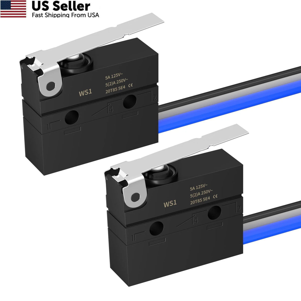 Waterproof Micro Limit Switch with Hinge Lever for Various Applications