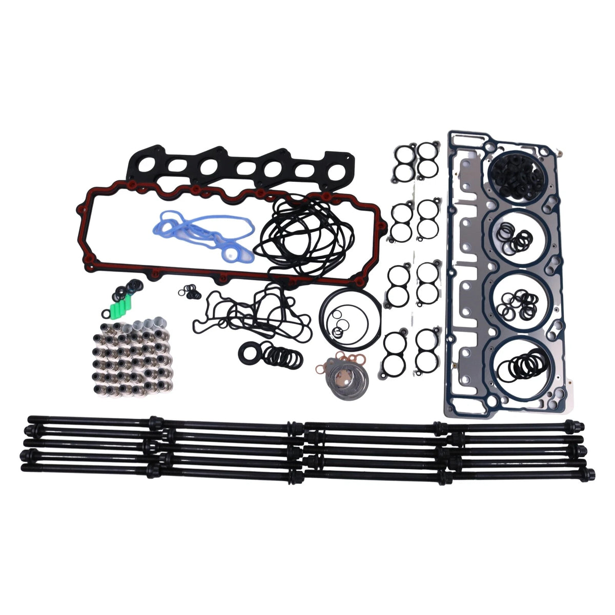 18mm Cylinder Head Stud Kit & Head Gasket for Ford 6.0L V8 Diesel (2003–2007) 2504202