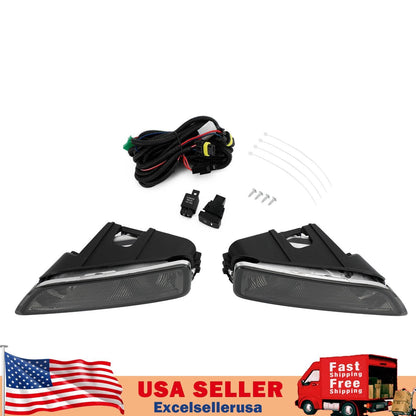 Black Lens Fog Lights + Switch for Honda Accord (2003–2007) / Acura TL (2004–2008) C115-217