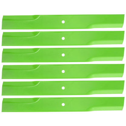 6-Pack LawnRAZOR Mower Blades for Troy-Bilt Sickle Trailblazer (44-6250-03, 106-0629, 108-1124, 050272)