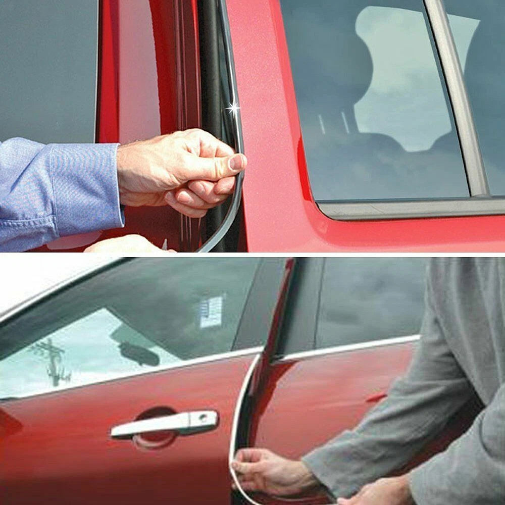 Gold Car Door Edge Guard Trim for Full Size Vehicles (M0012)