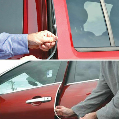 Gold Car Door Edge Guard Trim for Full Size Vehicles (M0012)