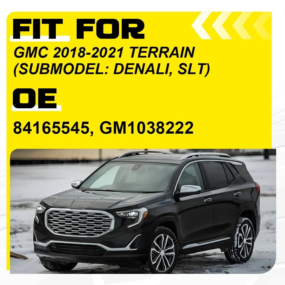 Driver Left Fog Light Bezel Trim for GMC Terrain Denali SLT (2018–2021)