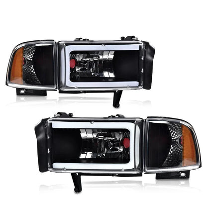 Set of 2 LED DRL Headlight Corner Lamps for Dodge Ram 1500 2500 3500