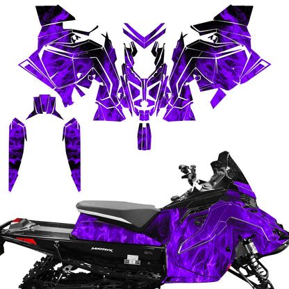 SLED Graphics Decals for Polaris Matryx Indy Assault (2020)