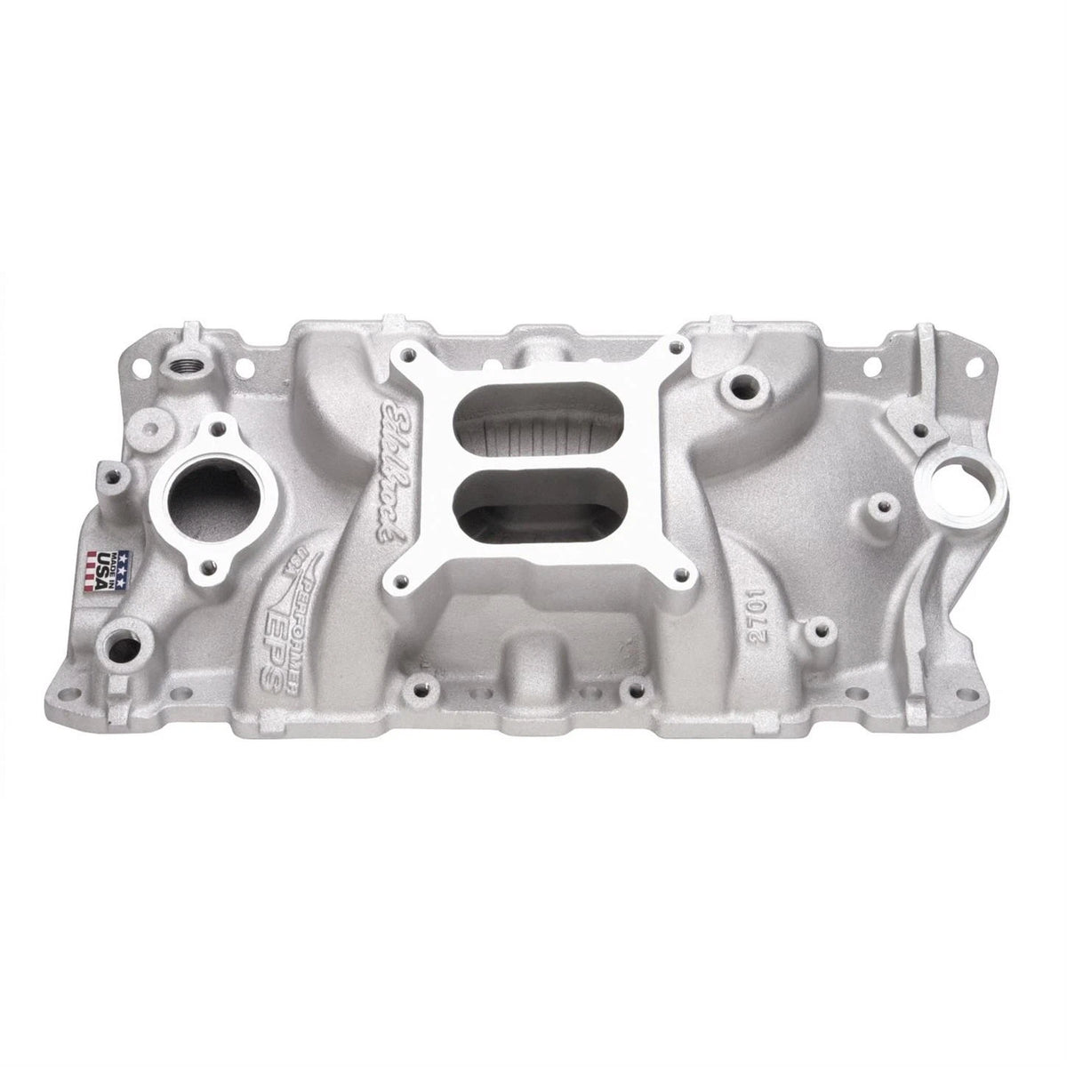 Edelbrock 2701 Aluminum Intake for Small Block Chevy 305 327 350 (1969–1995)