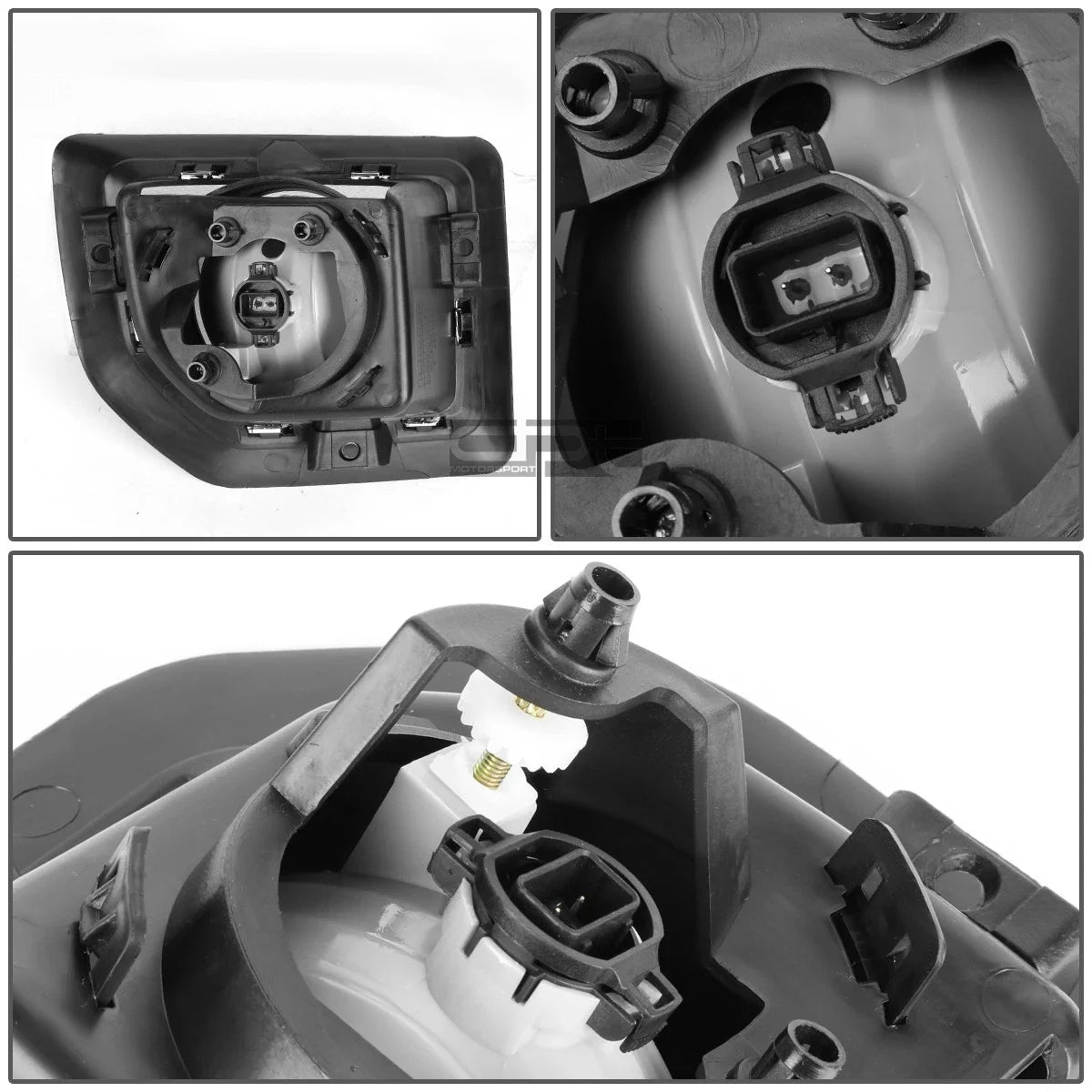 Fog Lights Pair for GMC Sierra 2500/3500 (2015–2016) Yellow Lens OE
