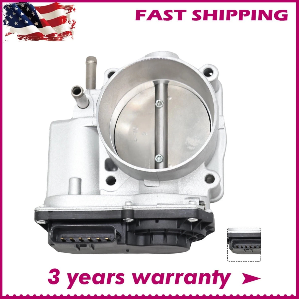 Throttle Body for Nissan Frontier Xterra Pathfinder Armada Titan (2000–2023) 16119-7S000, 16119-7S00B, 16119-7S00D, 16119-7S00F