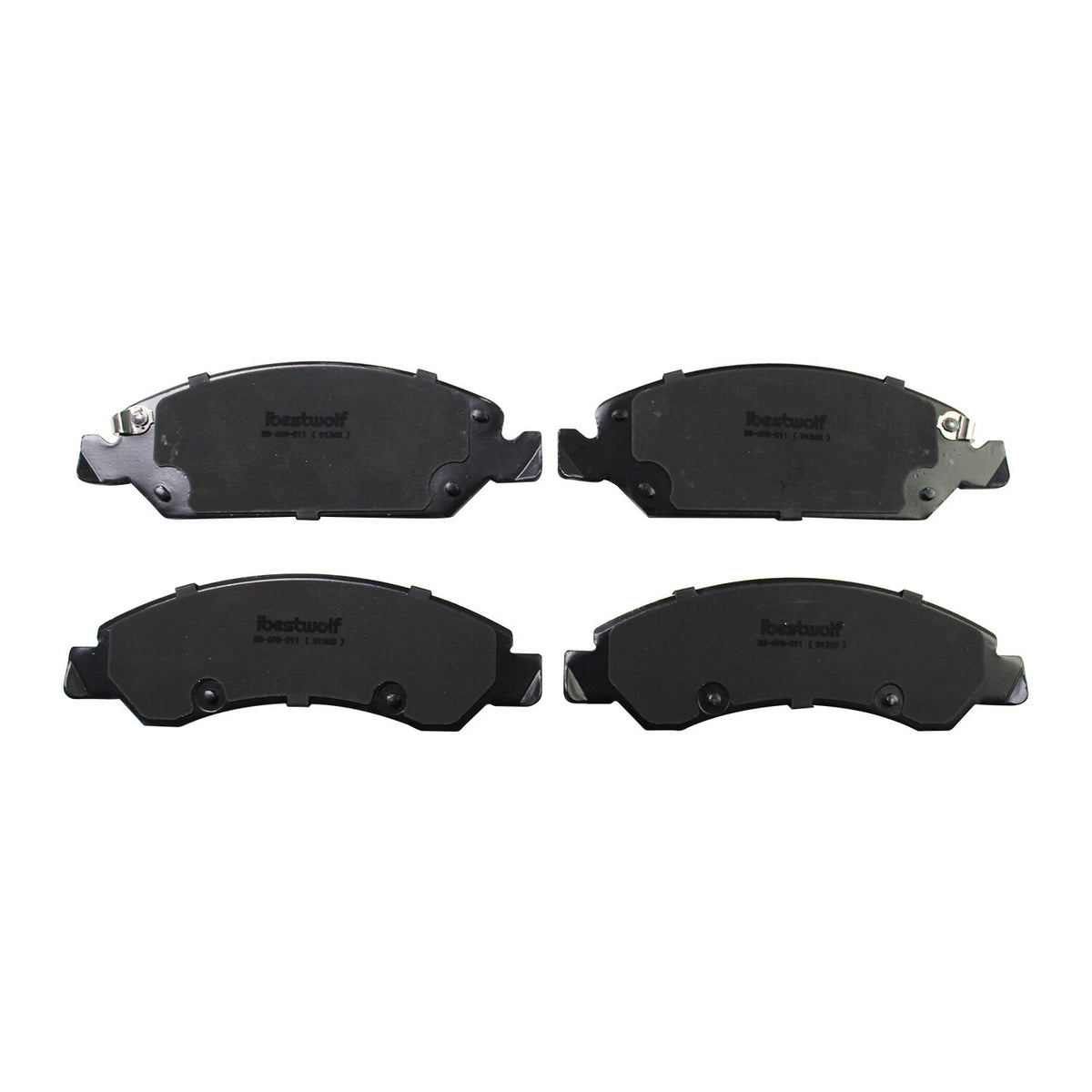 8X Ceramic Brake Pads for Chevy Silverado 1500 Tahoe Sierra 1500 (D1363, D1707)