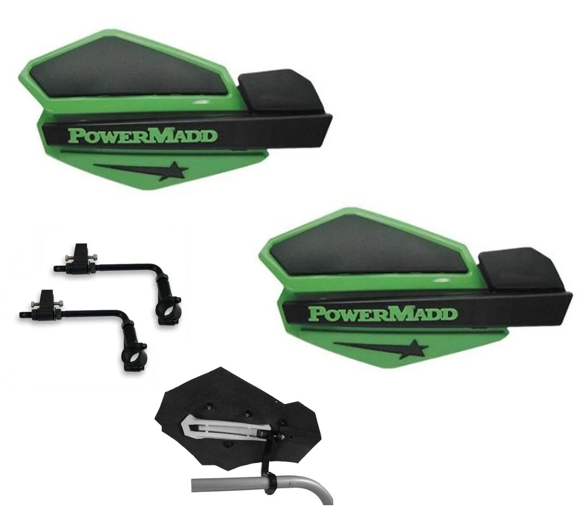 PowerMadd Star Series Hand Guard for Honda Rancher 350/400/420 (2000–2023)