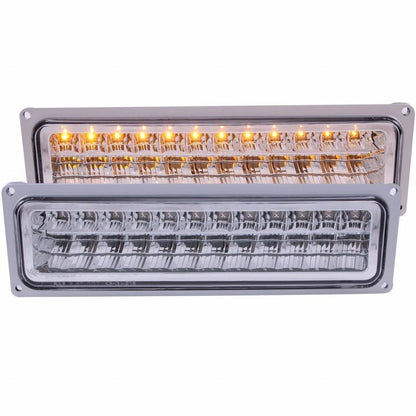 LED Chrome Parking Lights for Chevy R2500 (1989) TLX-anz511048-CL360A77