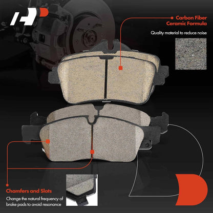 Drilled Brake Rotors & Ceramic Pads for Mercedes-Benz ML250 (2015–2015)