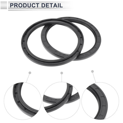 Set of 5 Oil Seal Rotary Shaft Seal for Various Models (90x110x7mm)