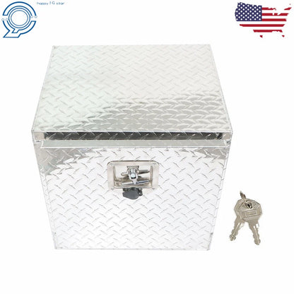 Aluminum Tool Box for Truck Pickup Trailer Storage (18"x17"x18")