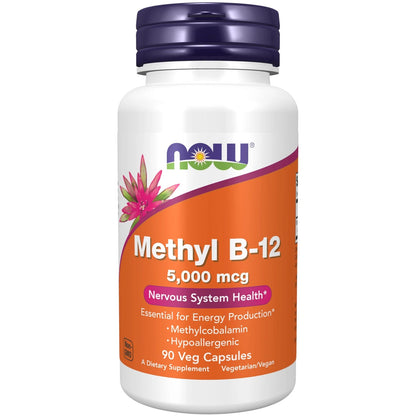Methyl B-12 Supplements for NOW Foods (90 Count)