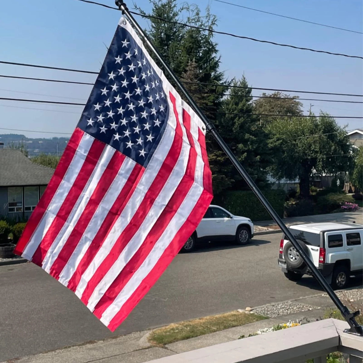 12x18 US Flag for Boat (Heavy Duty)