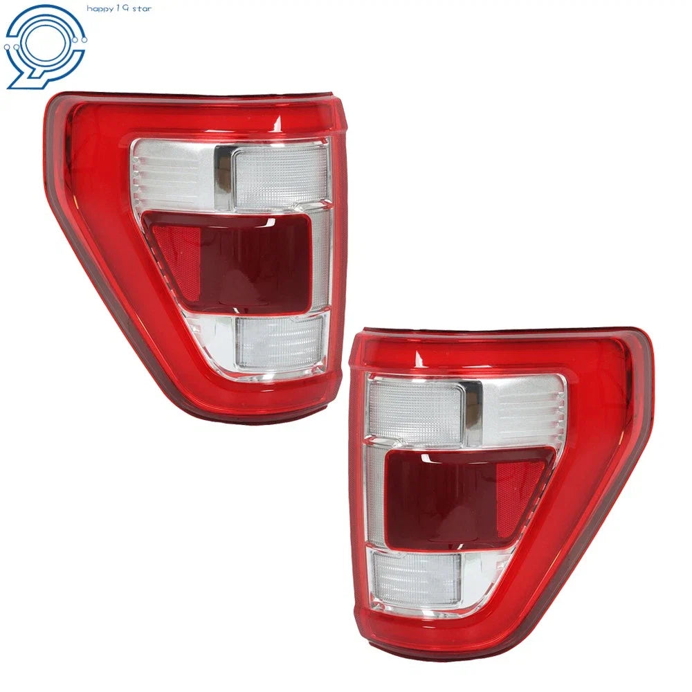 2X LED Tail Lights with Blind Spot for Ford F-150 (2021–2023) LH+RH