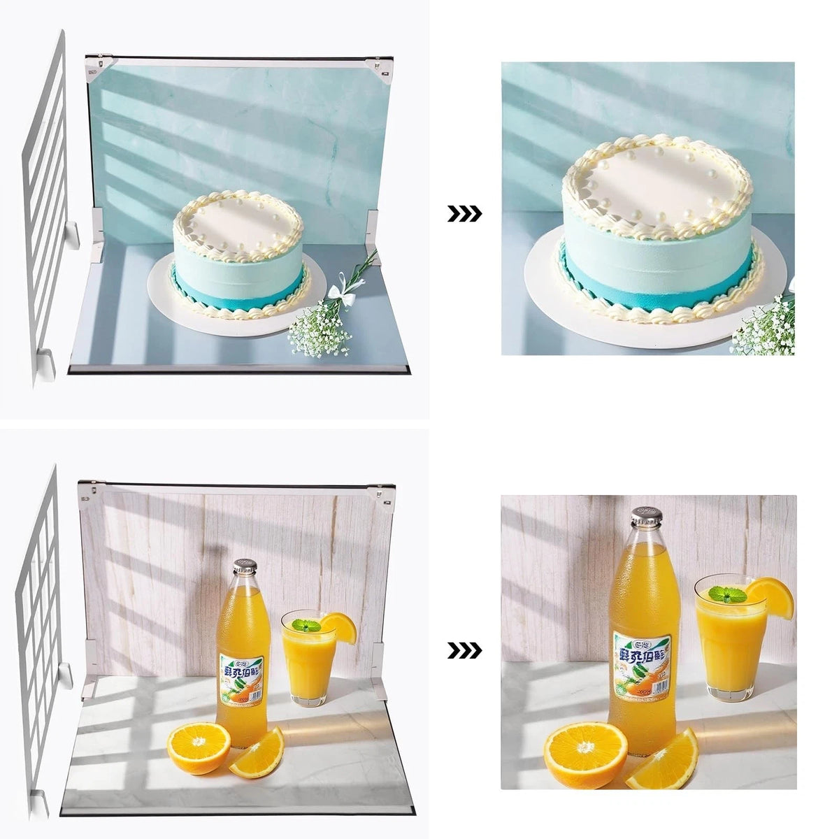 Photo Backdrop Board for Product Photography (16.5x11.7 Inch)