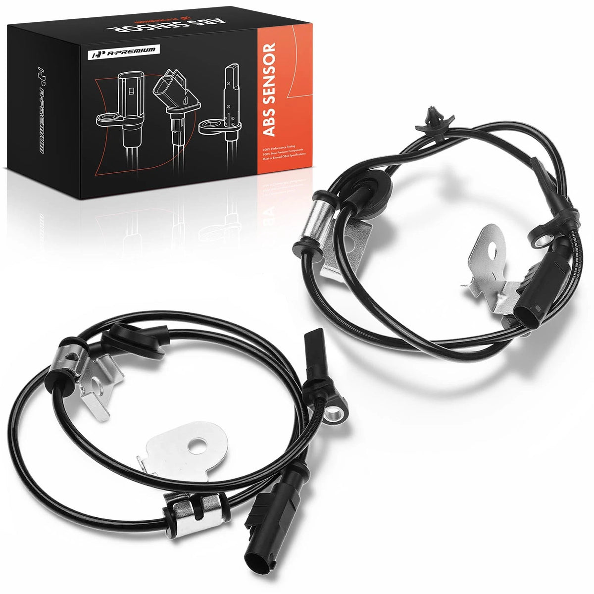 2X Front ABS Wheel Speed Sensor for Subaru Outback Legacy (2005–2006) - 27540AG01A, 27540AG01B, 27540AG011