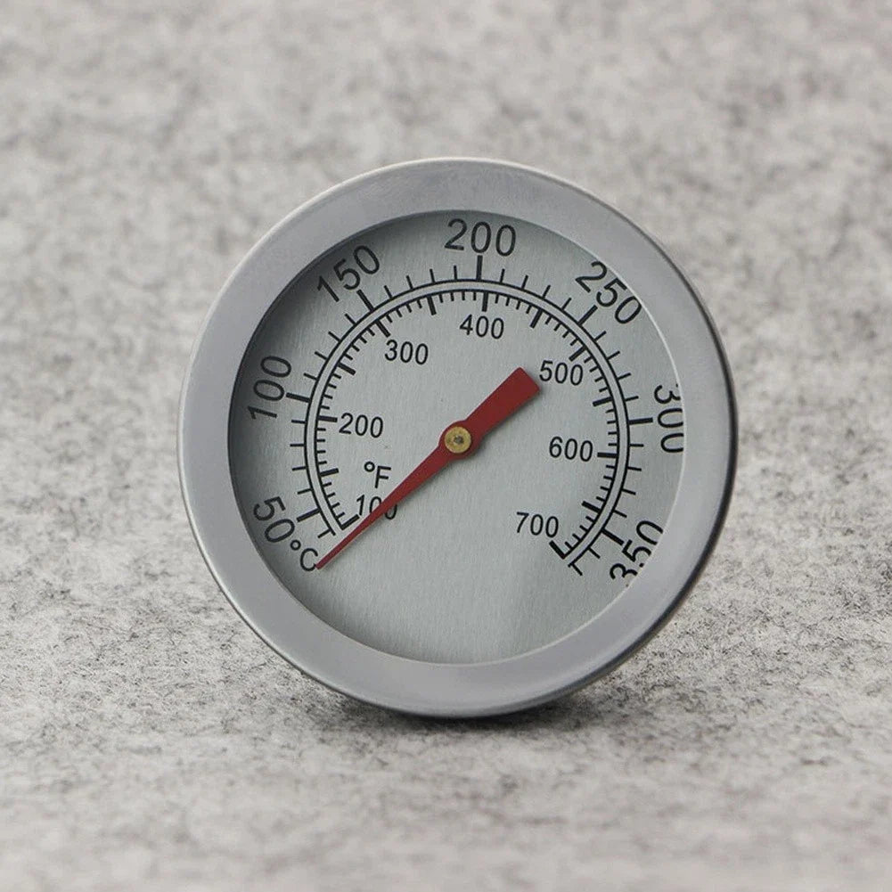 Bimetal Dial Thermometer for BBQ Grilling & Oven Baking (4cm Probe)